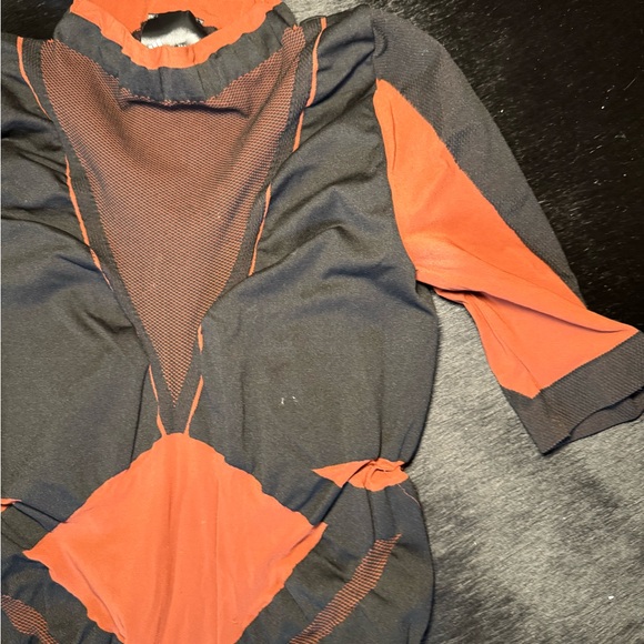 Wolford Adidas Black and Orange Bodysuit - Picture 5 of 10